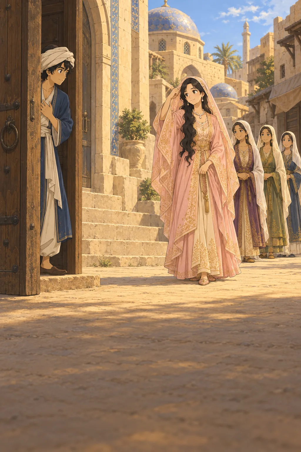 Behind the Door illustration