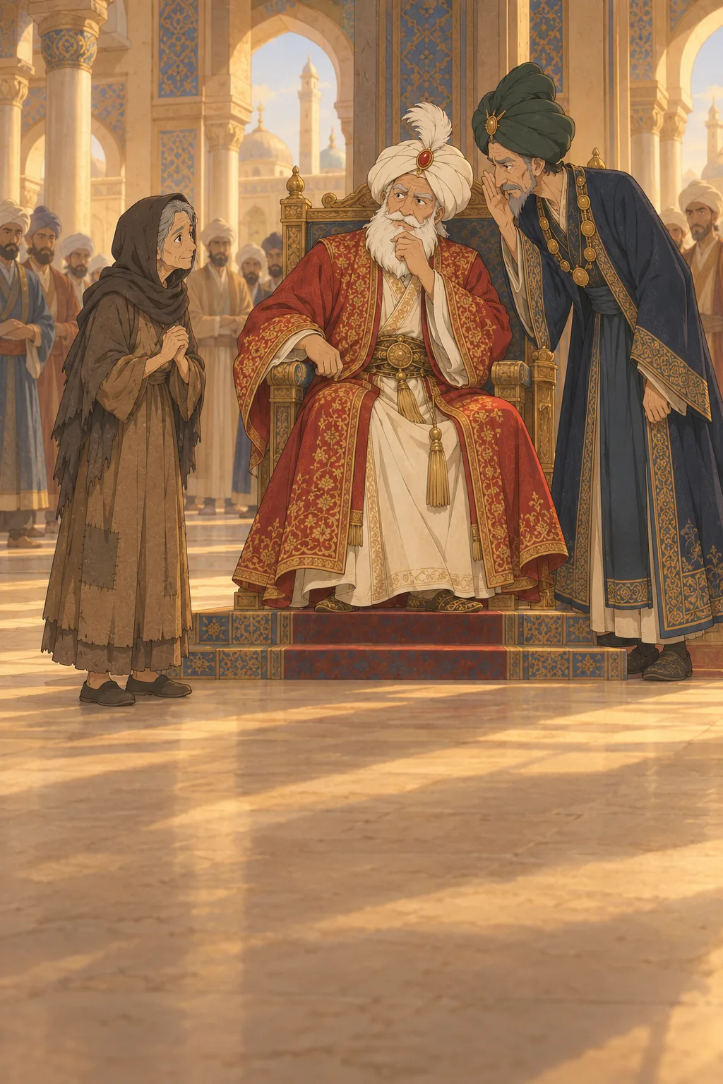 Forty Gold Dishes illustration