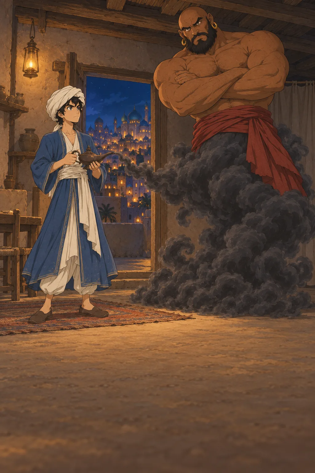 The Bed in the Night illustration