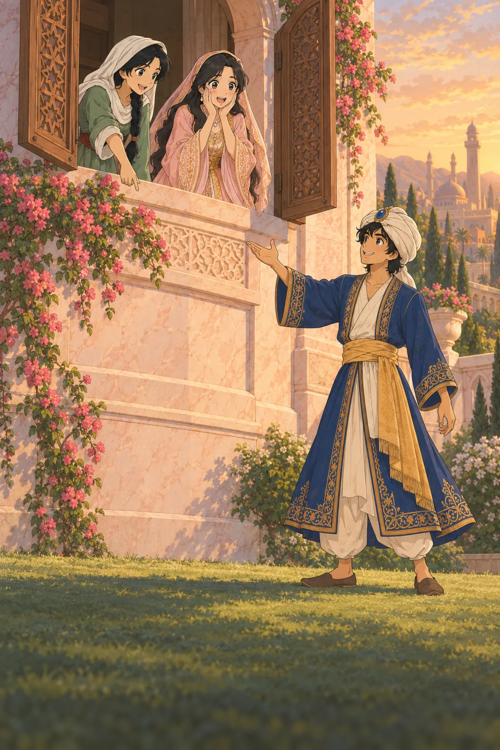 Under the Window illustration