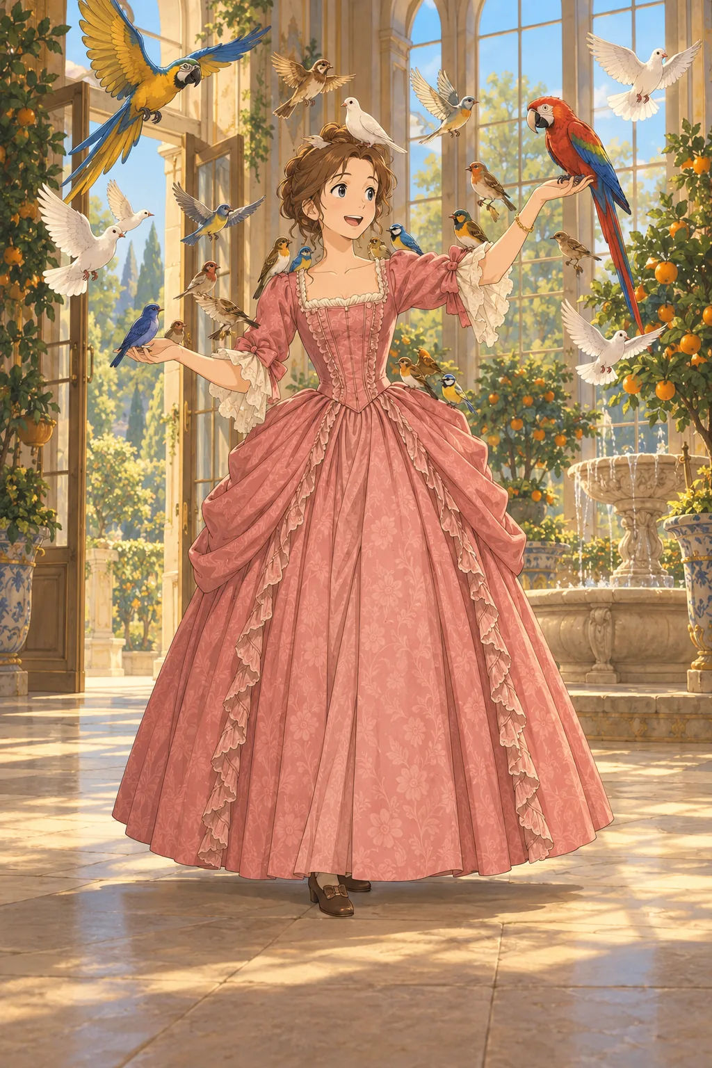 The Talking Birds illustration