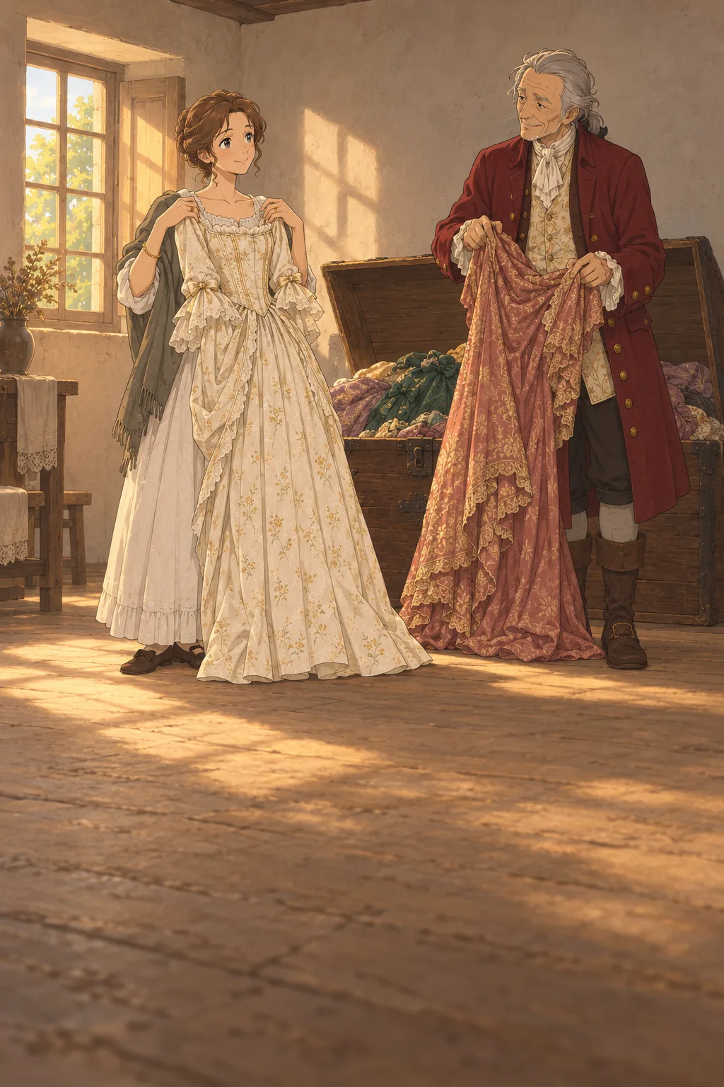 Two Sisters illustration