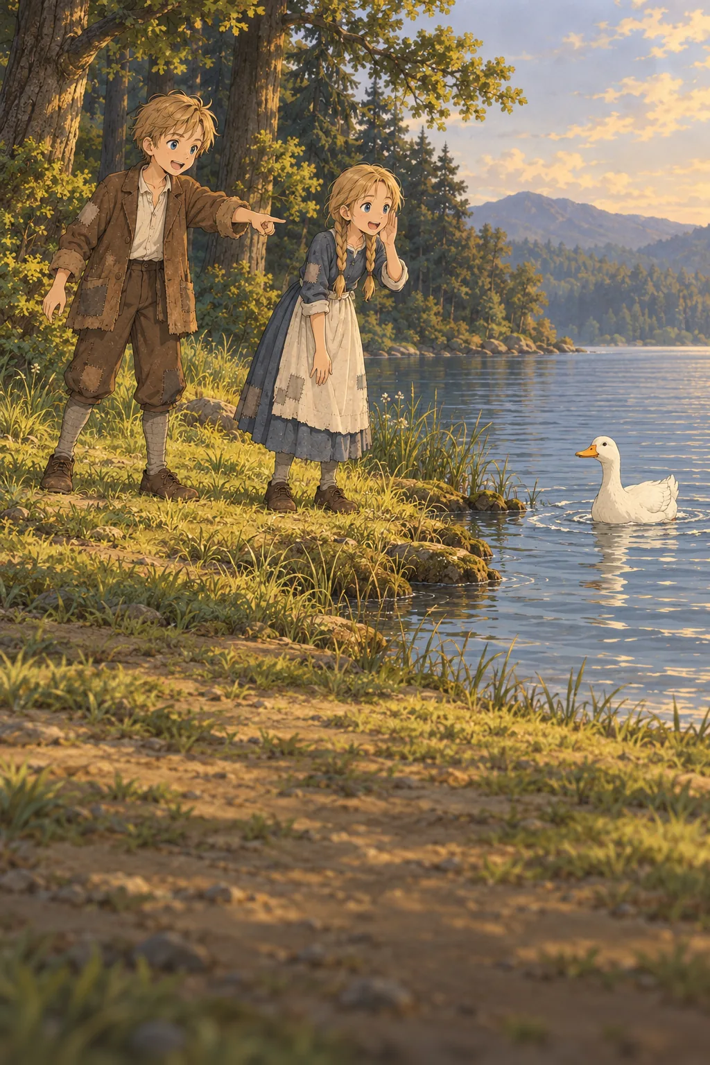 The White Duck illustration