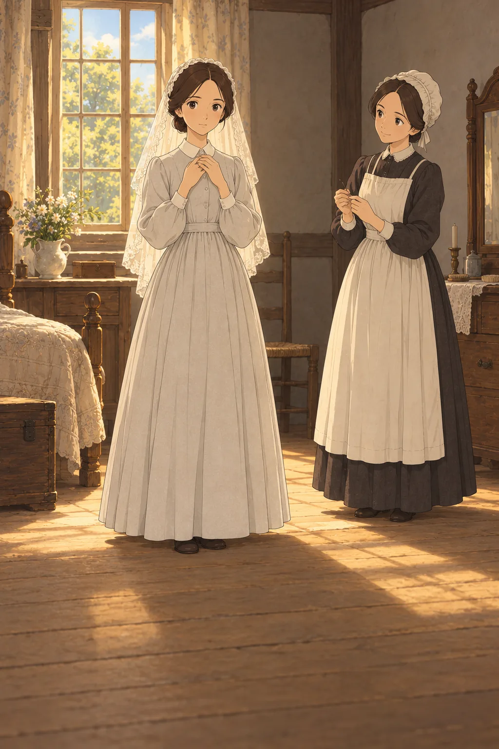 The Wedding Morning illustration