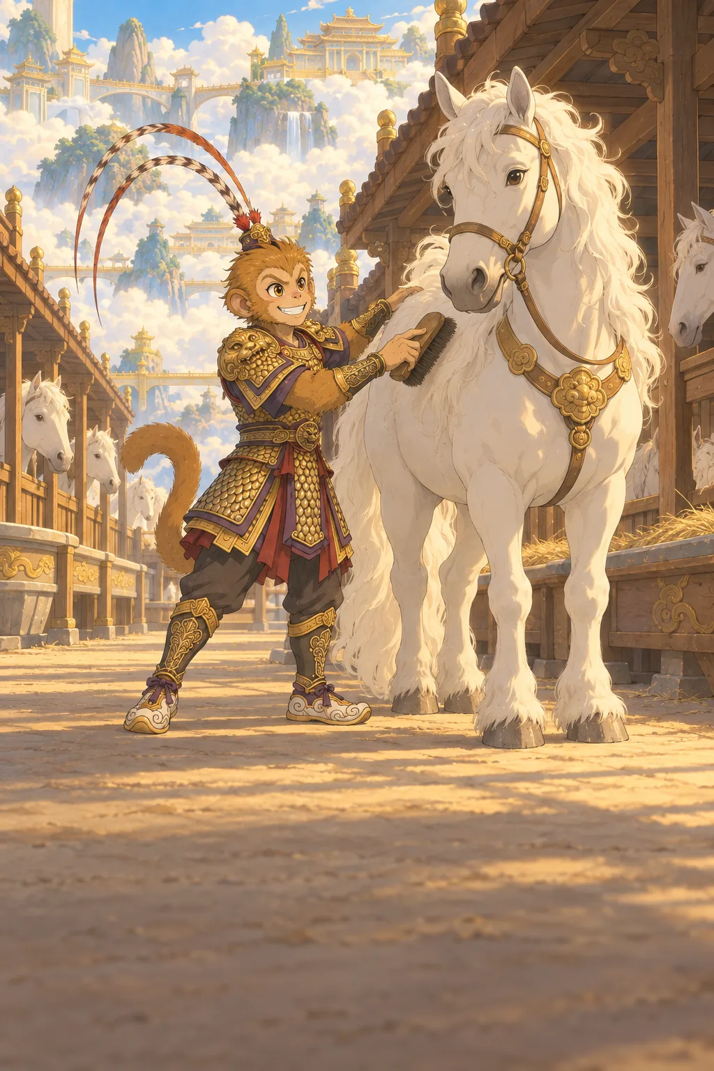 Keeper of the Horses illustration