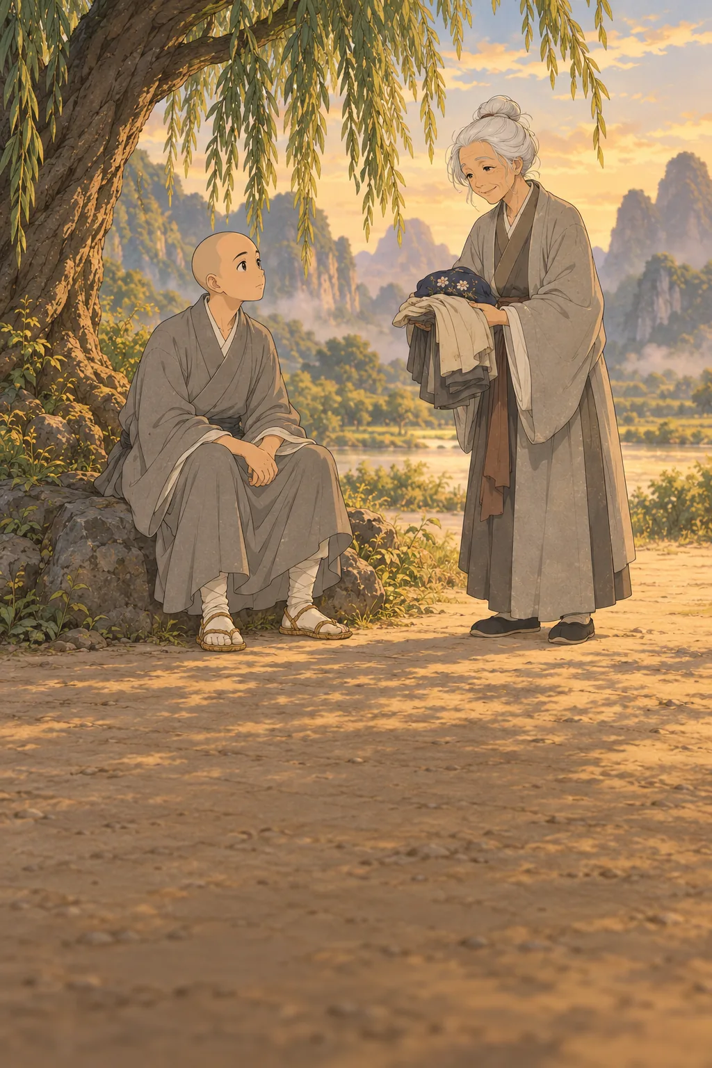 A Gift on the Road illustration