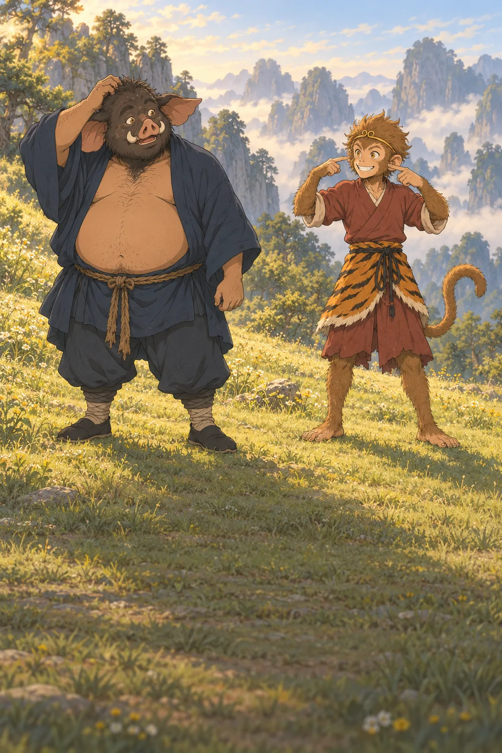 The Golden Dragon illustration