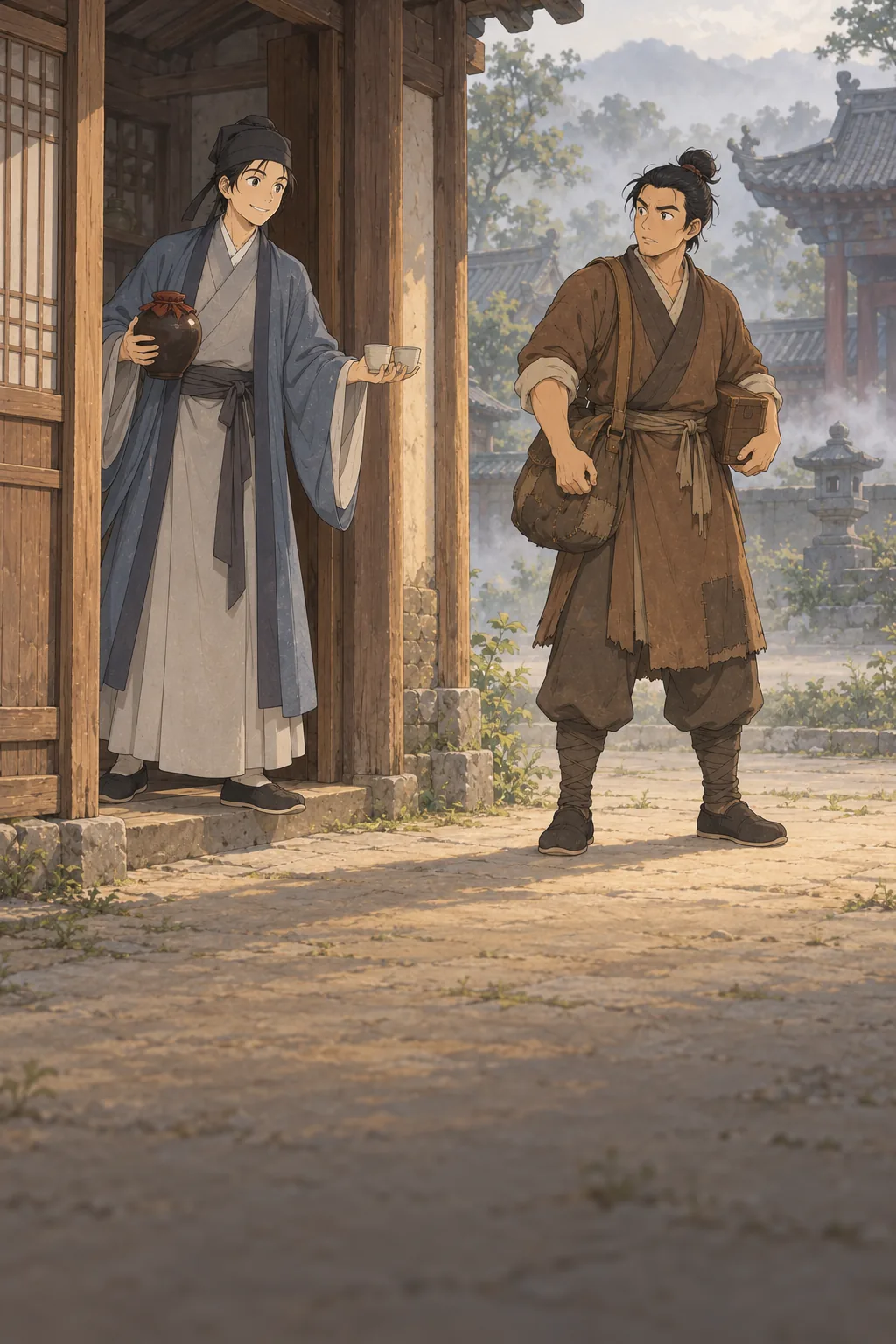 Eyes at the Window illustration