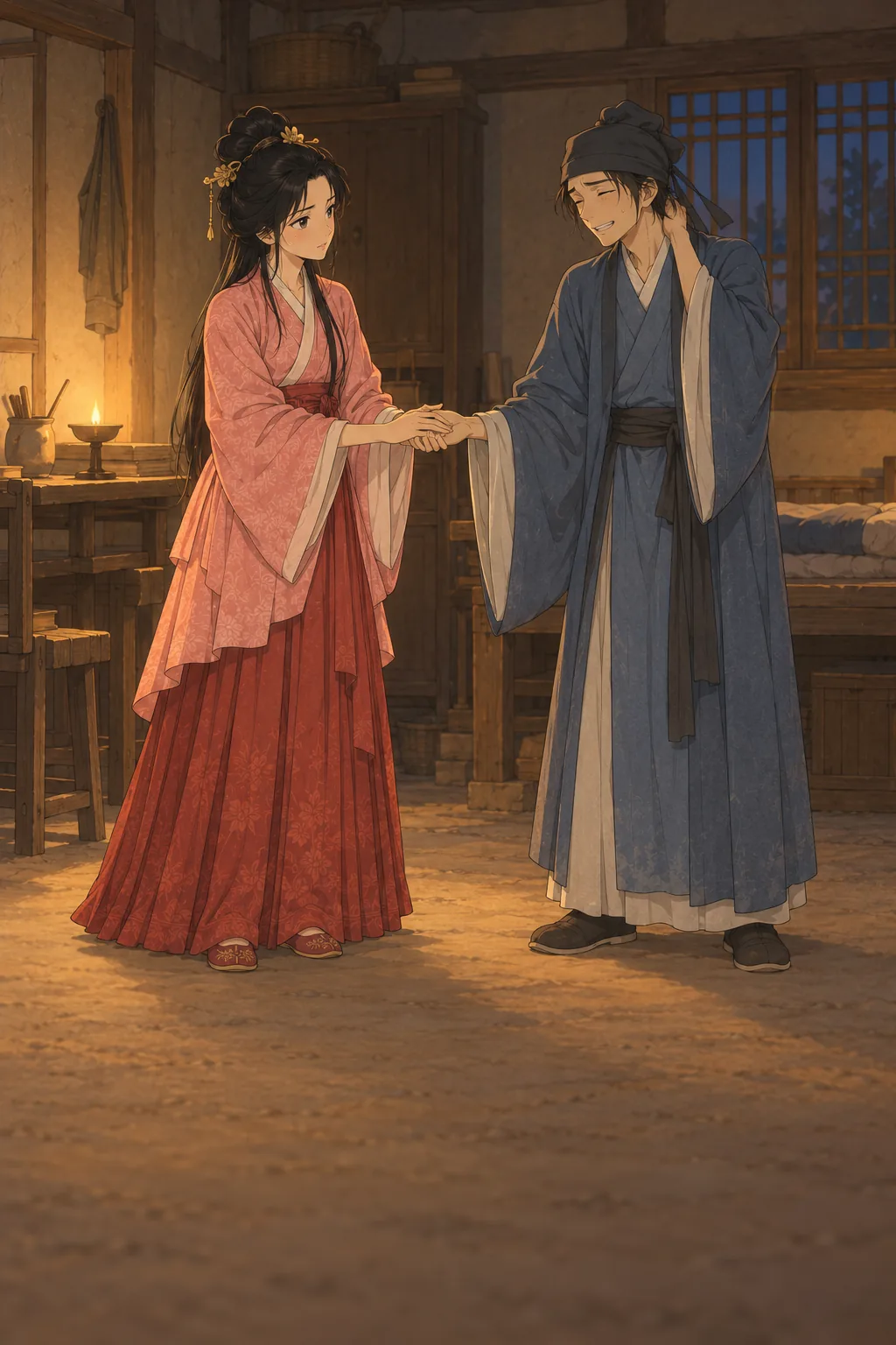 Ghost or Fox? illustration