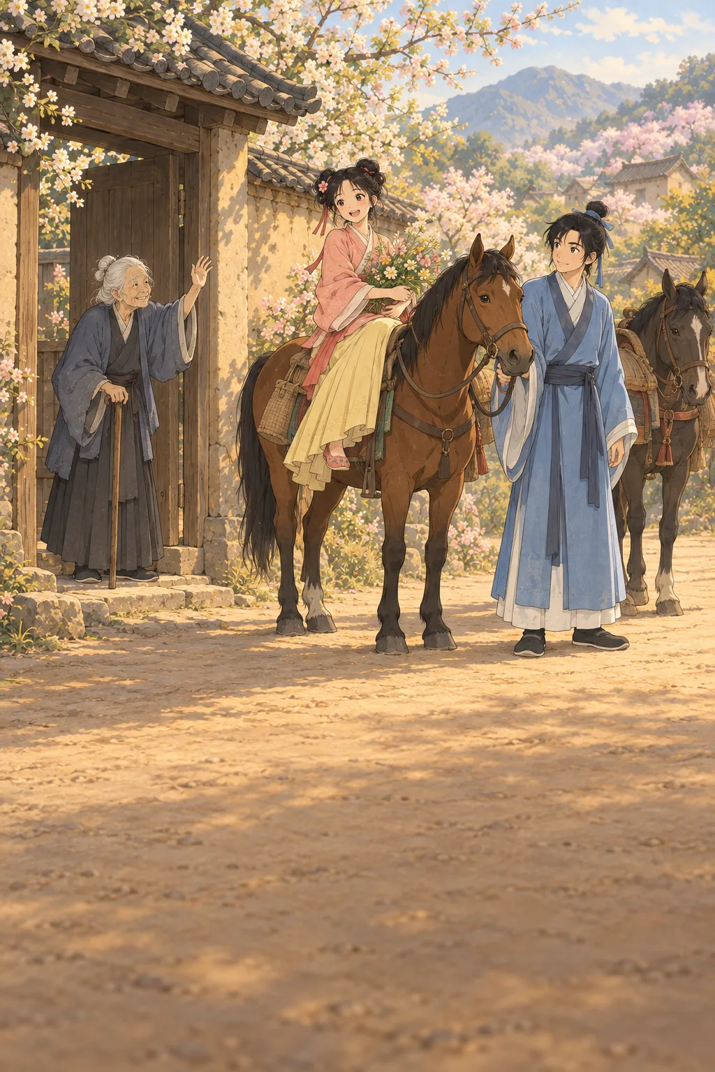Only Mountain Flowers illustration