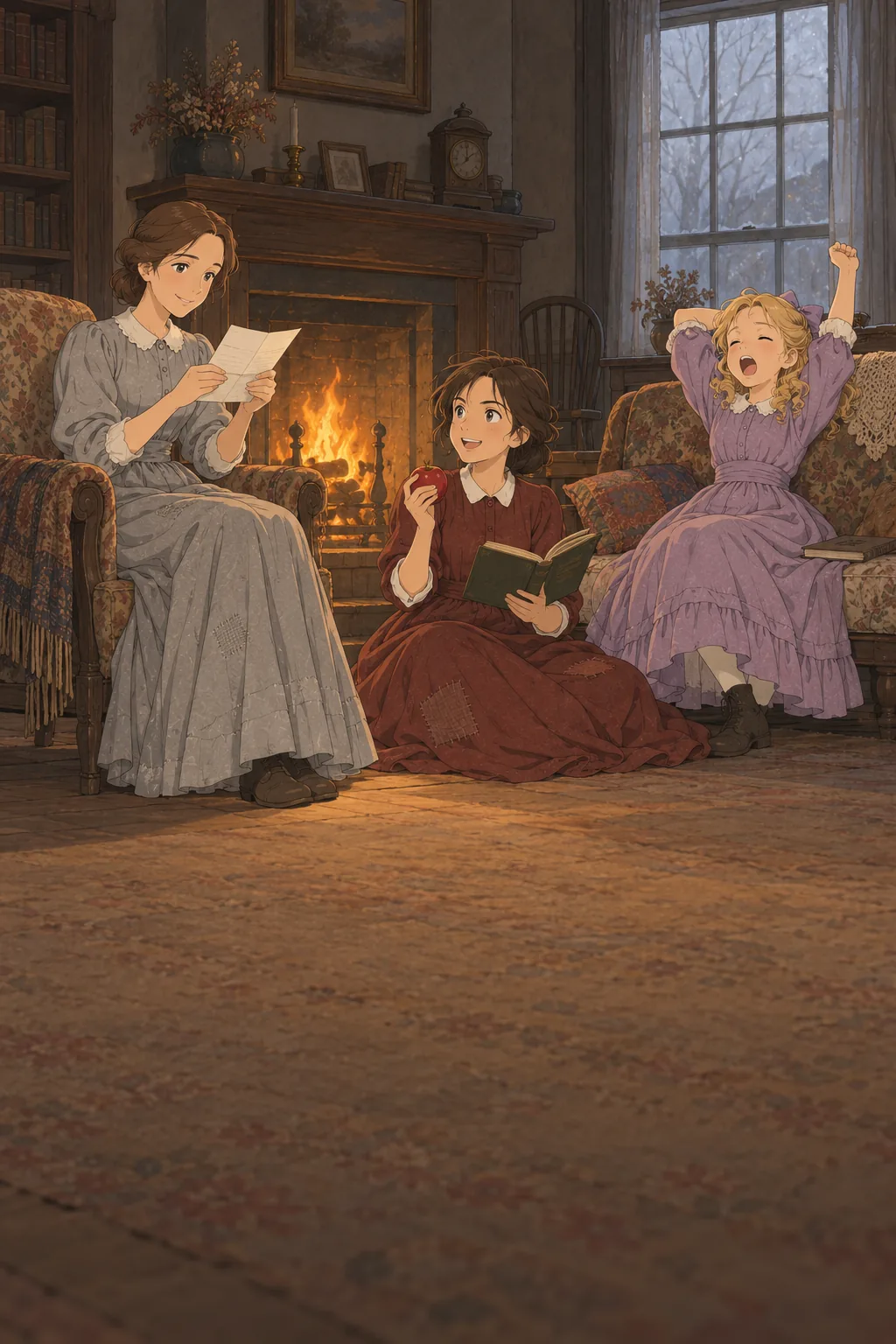Beth Goes Alone illustration