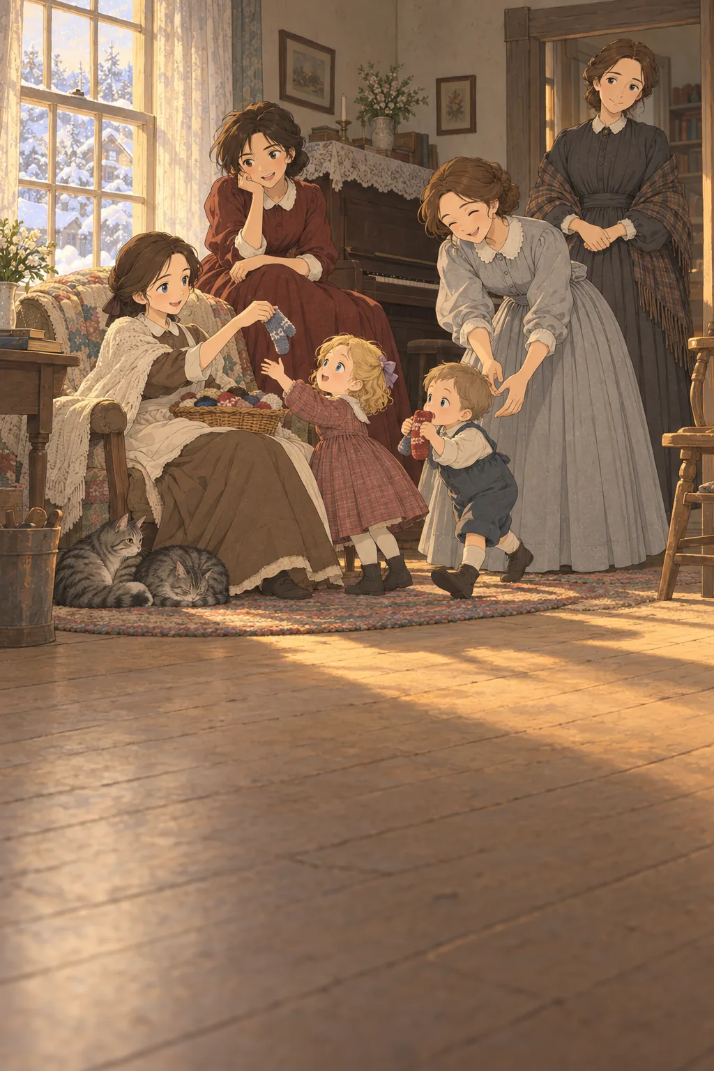 Beth's Spring illustration