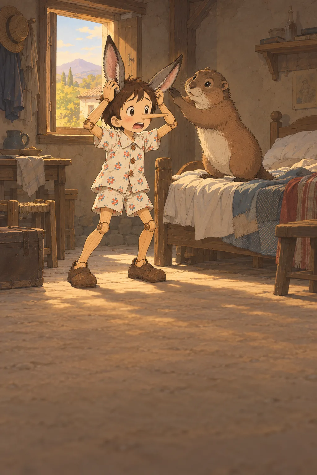Donkey Ears illustration