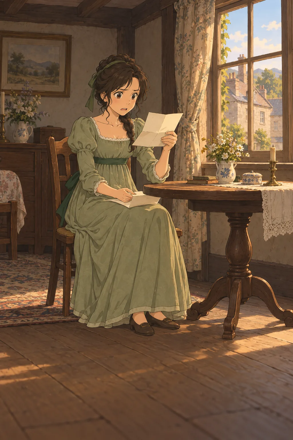 Lydia Runs Away illustration
