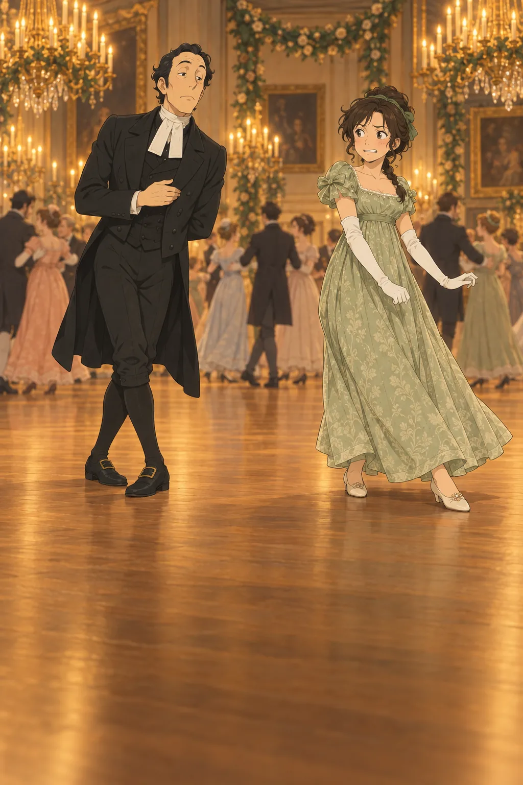 The Ball at the Big House illustration