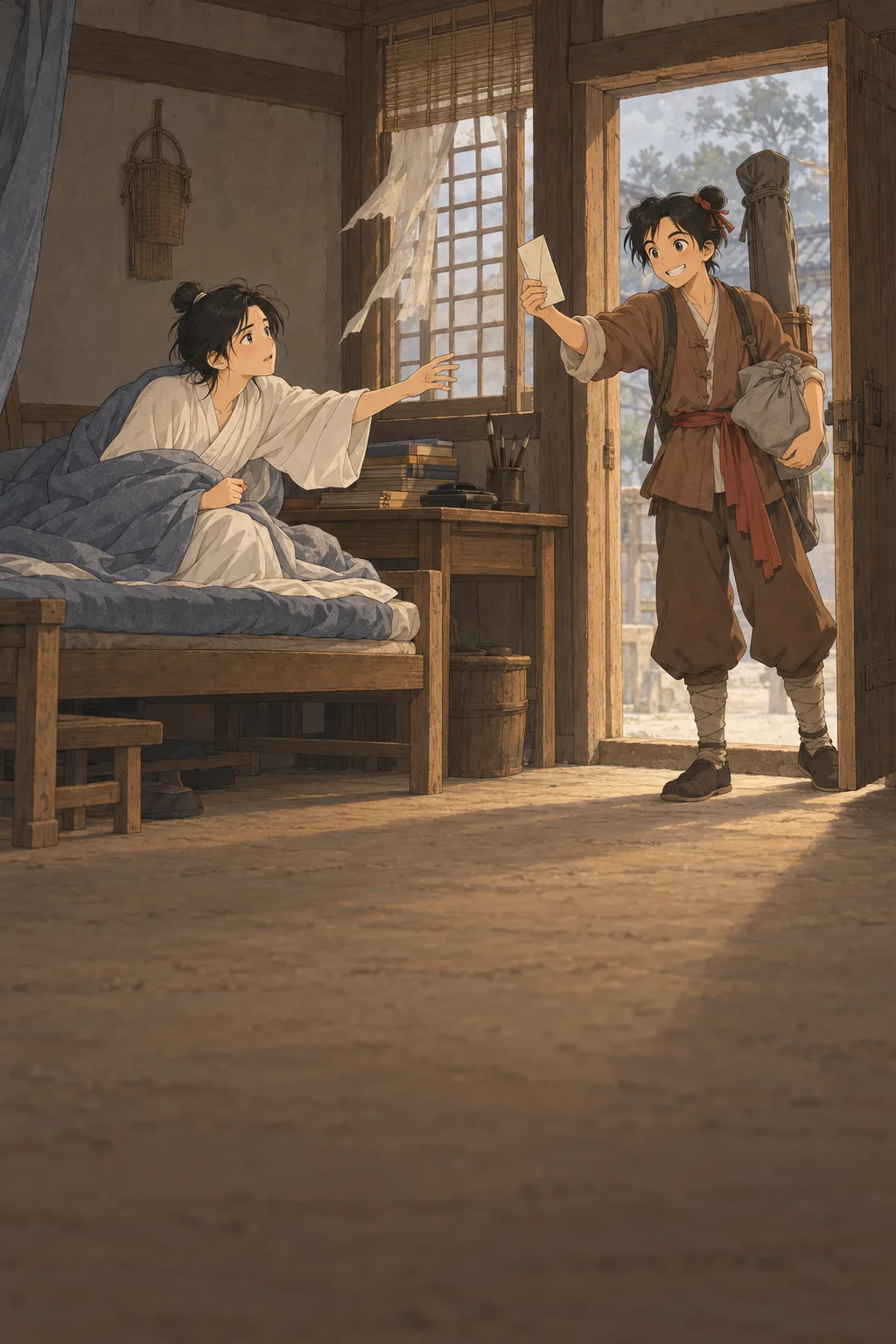 Tears on the Letter illustration