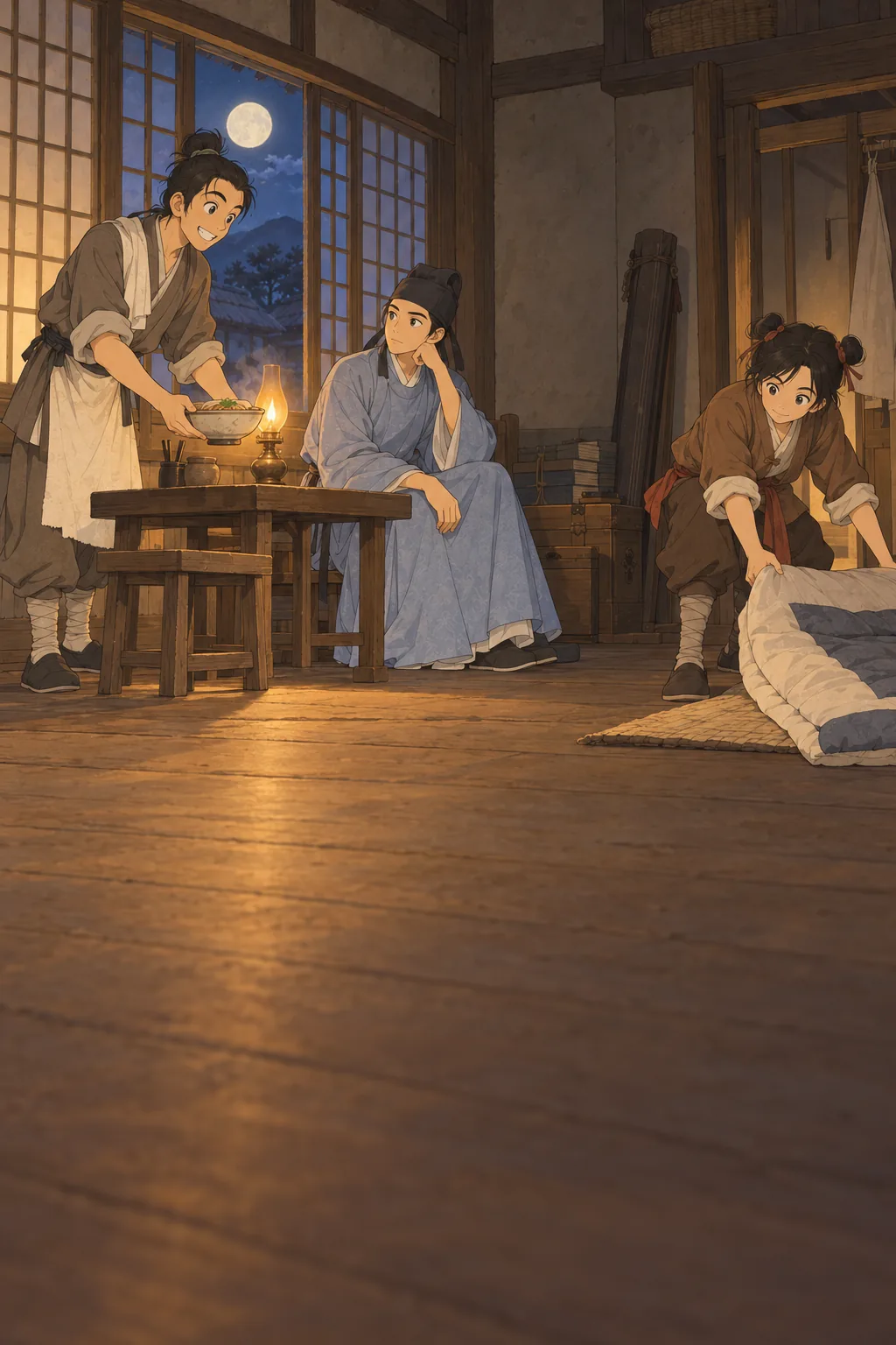The Grass Bridge Inn illustration