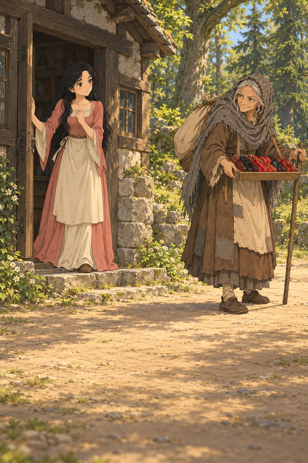 The Little Door illustration