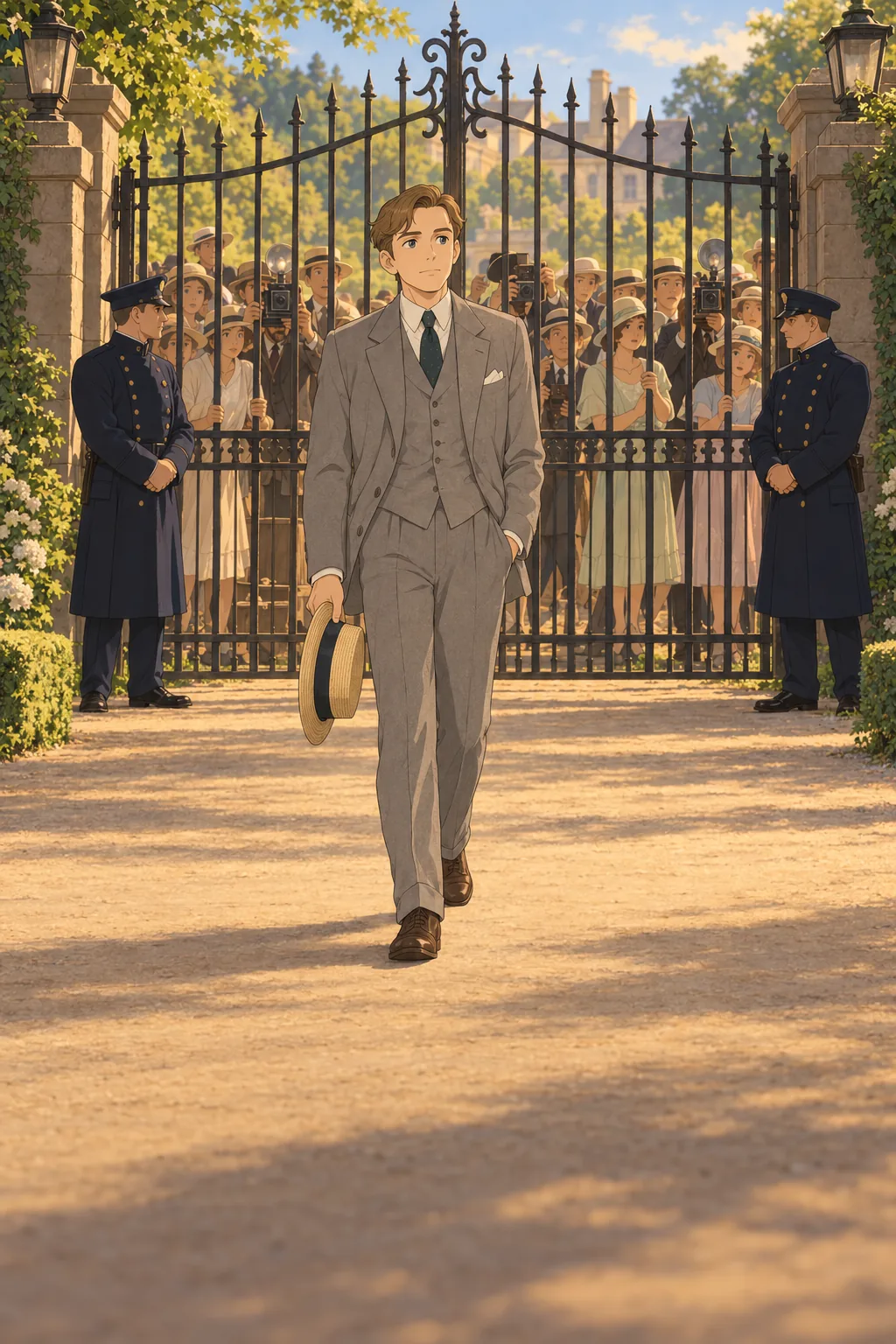 On Gatsby's Side illustration