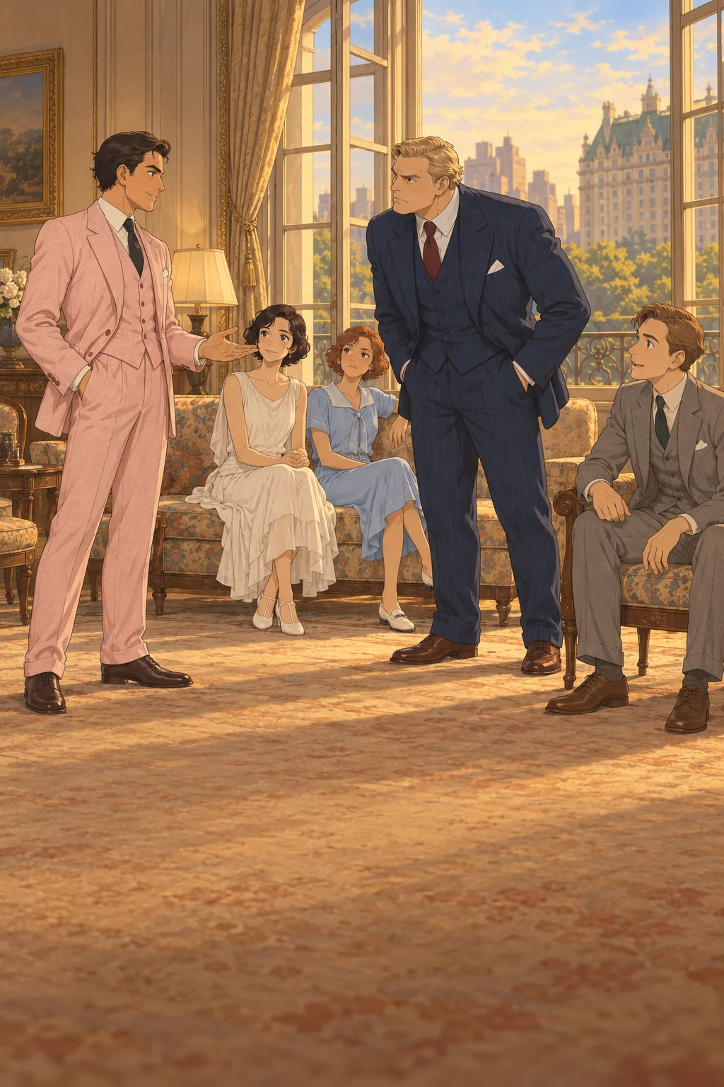 The Plaza Hotel illustration
