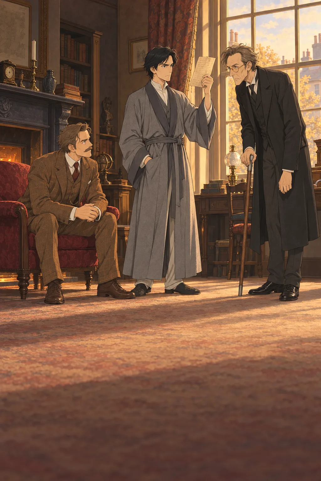 The Old Paper illustration