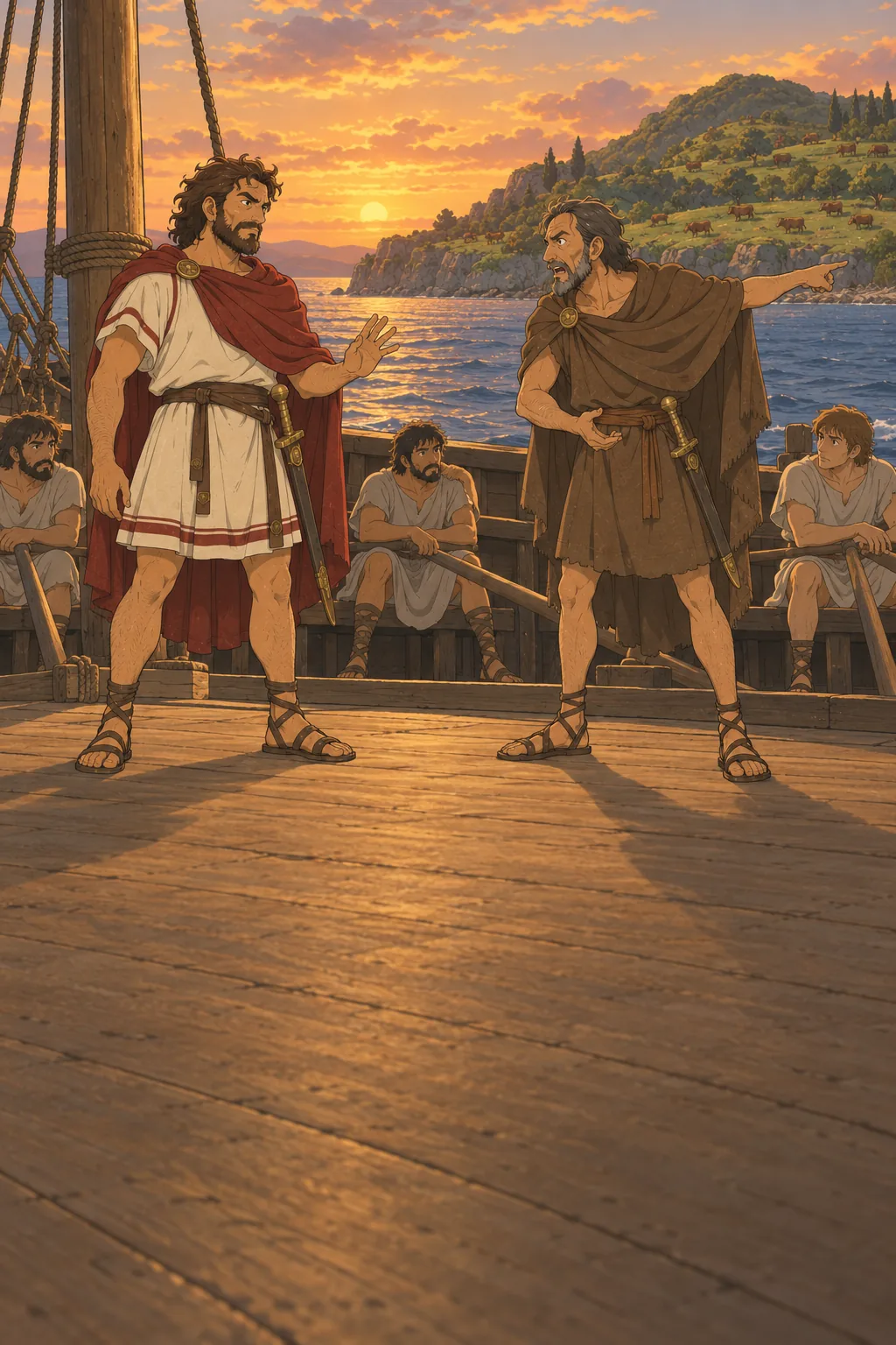 The Cattle of the Sun illustration