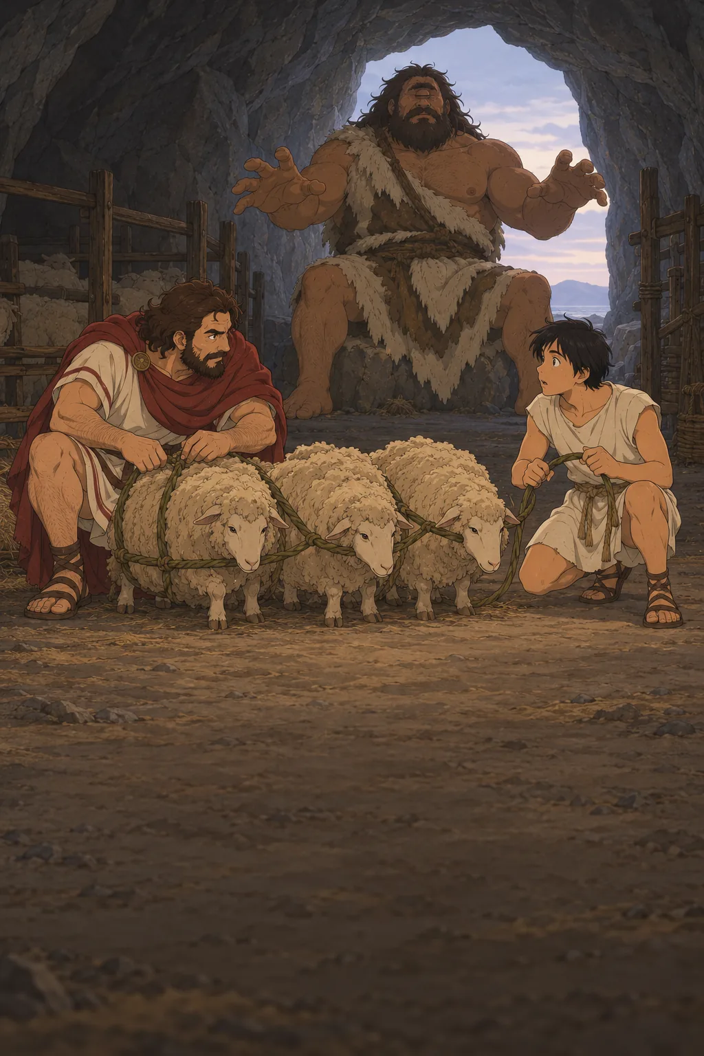 The Sea God's Son illustration
