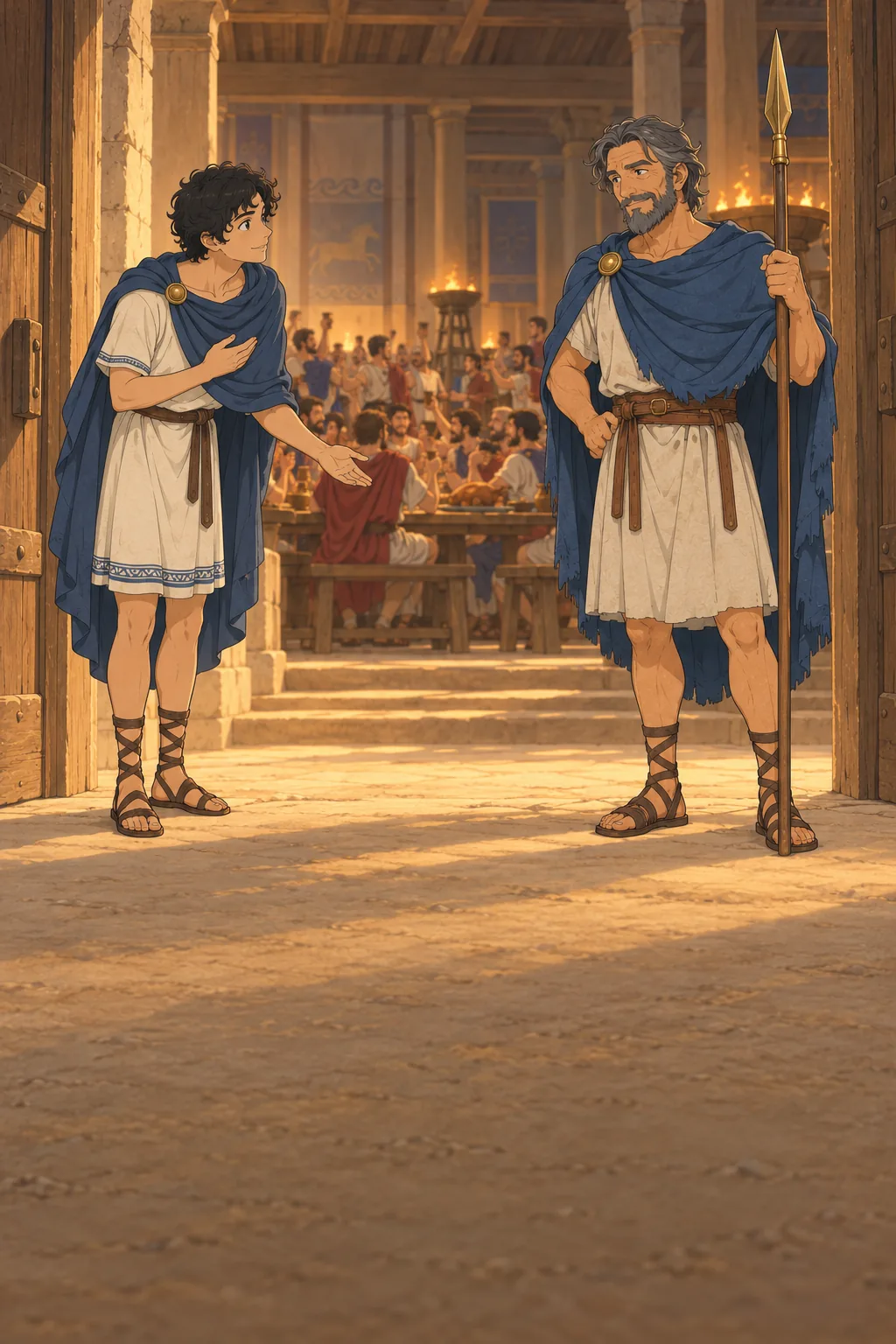 The Son of Odysseus illustration
