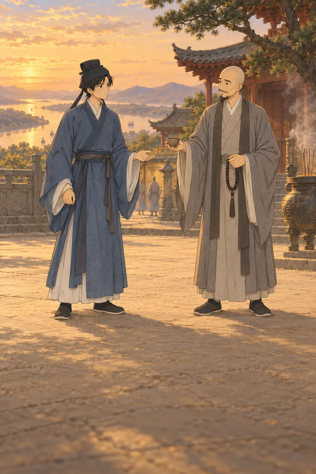 Father and Son illustration
