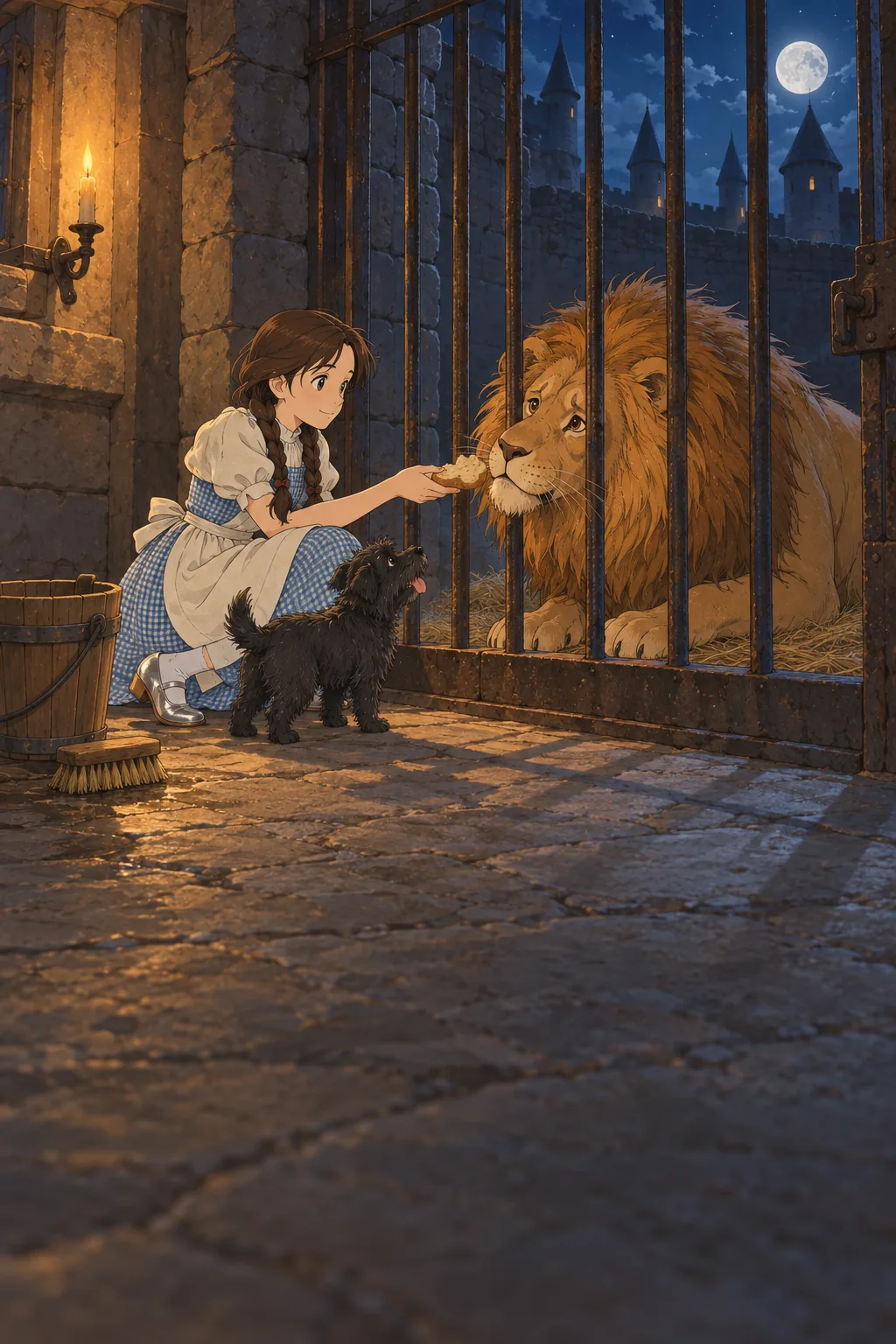 In the Witch's Castle illustration