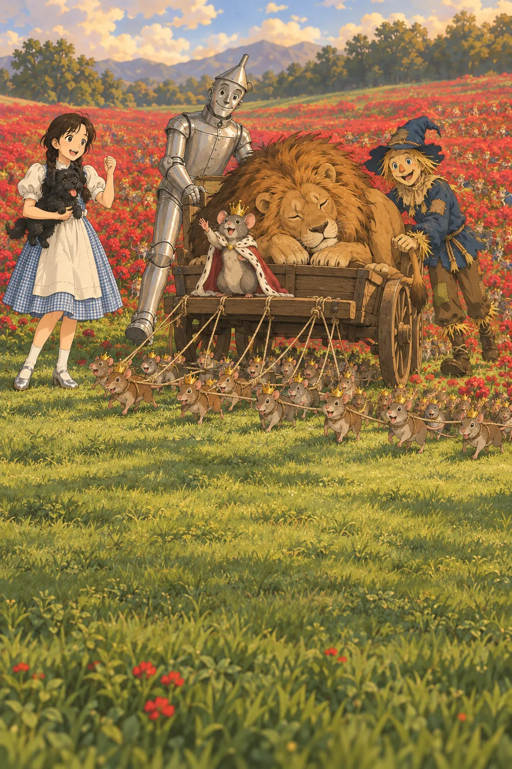 The Lion Wakes Up illustration