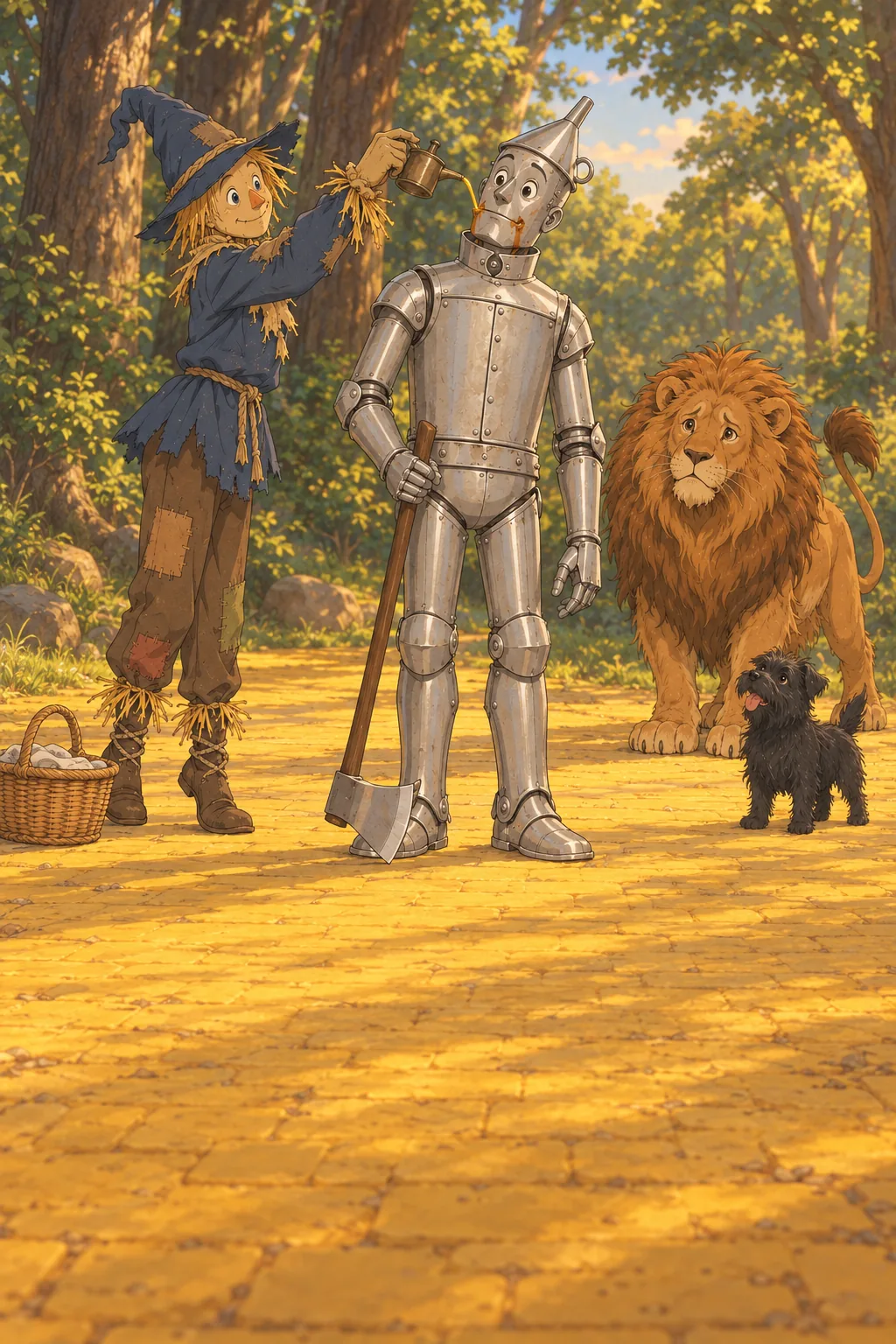 Under the Big Tree illustration