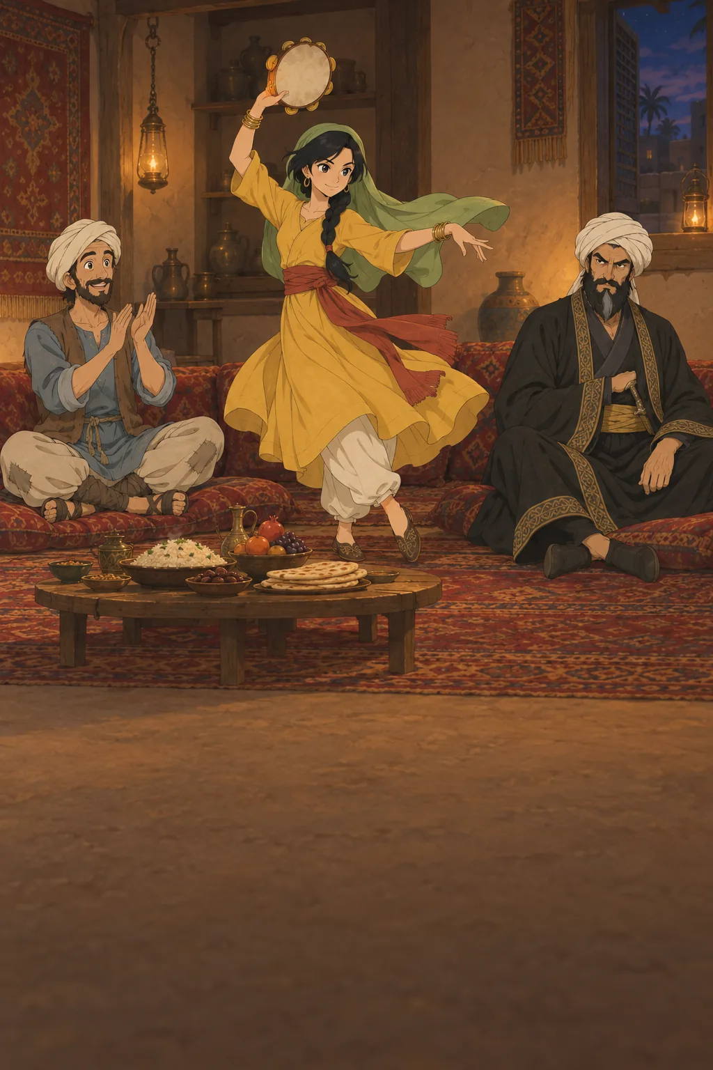 Morgiana's Dance illustration