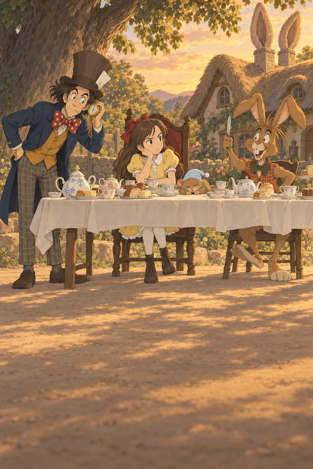 A Mad Tea Party illustration