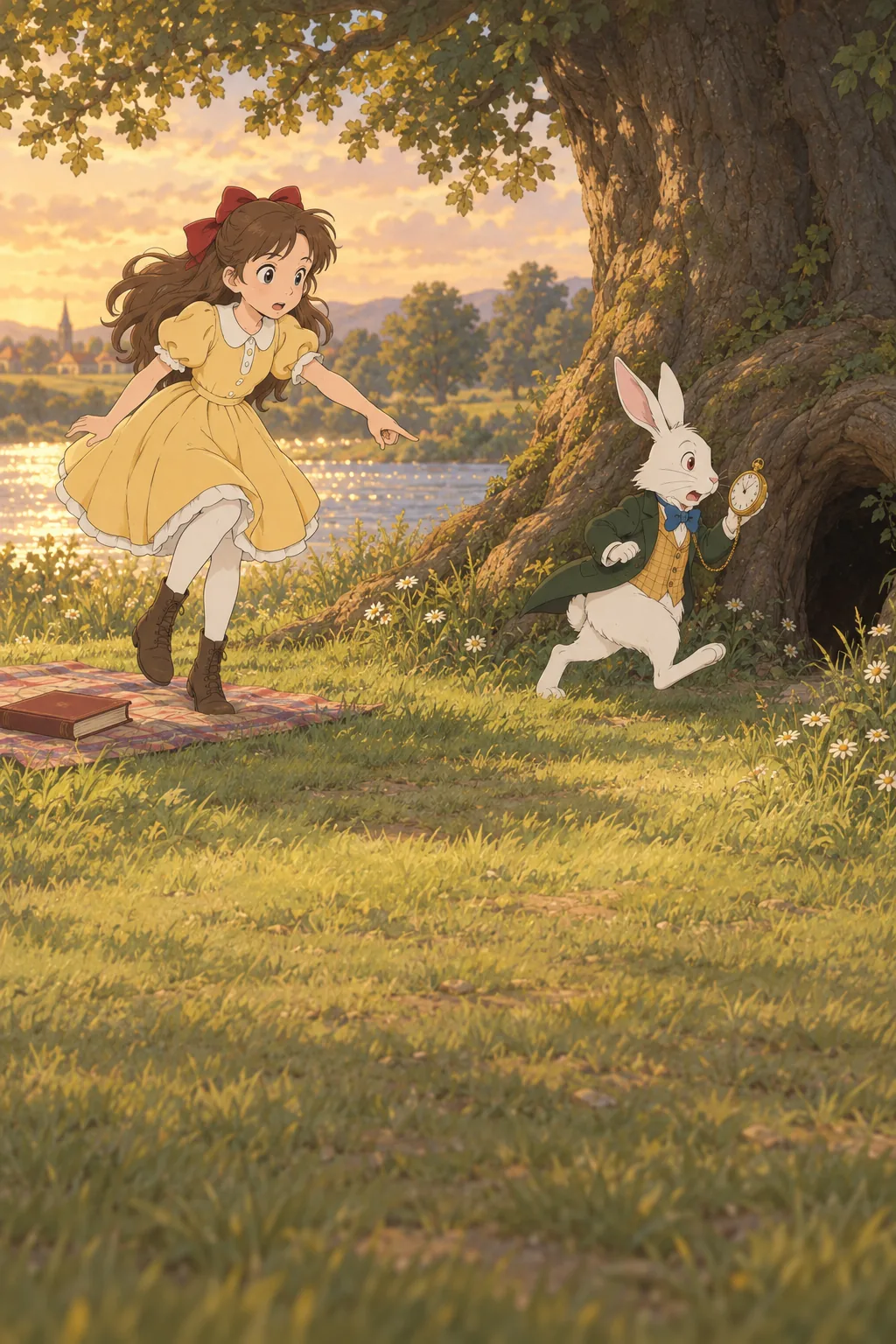 Down the Rabbit Hole illustration