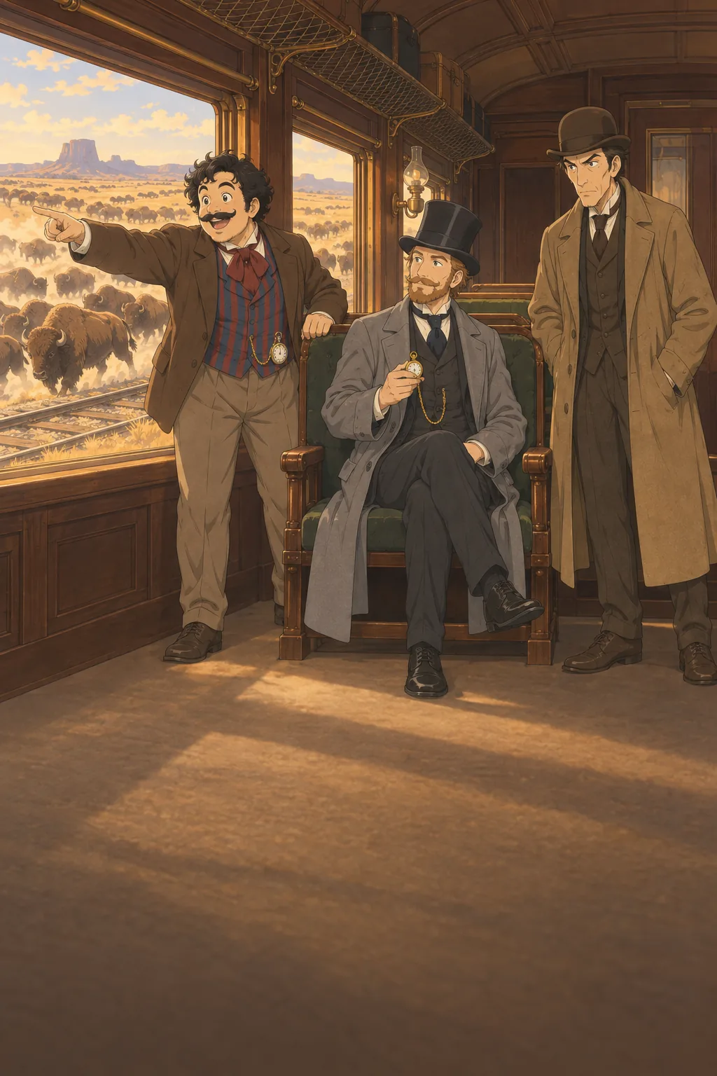 The American Railroad illustration