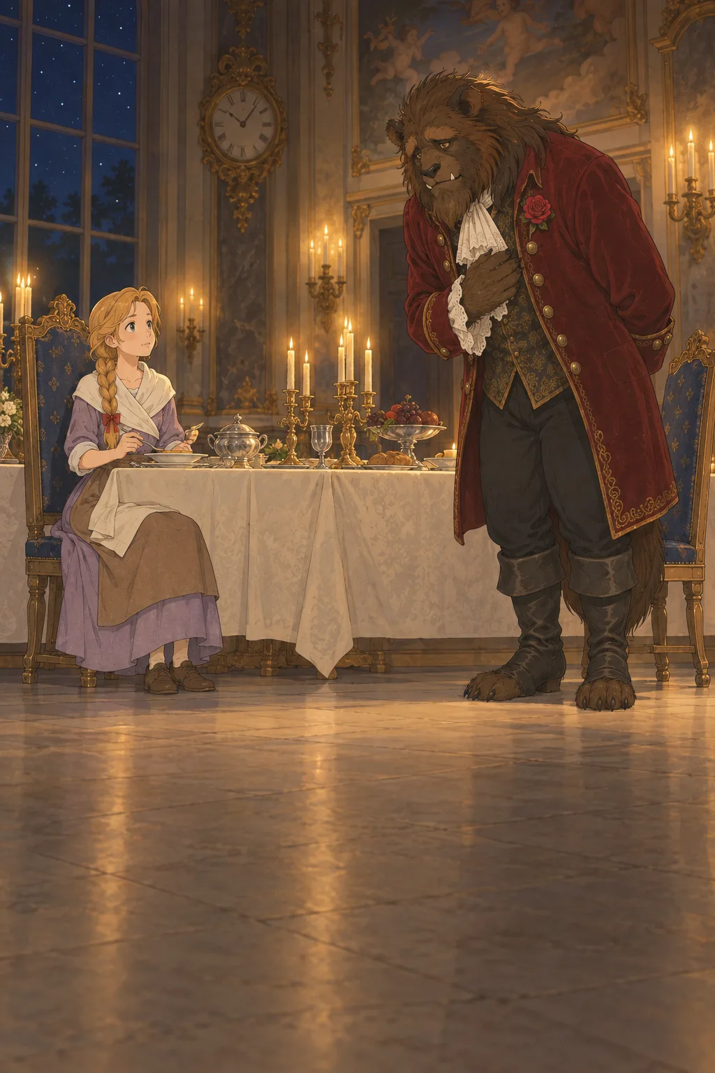Supper with the Beast illustration