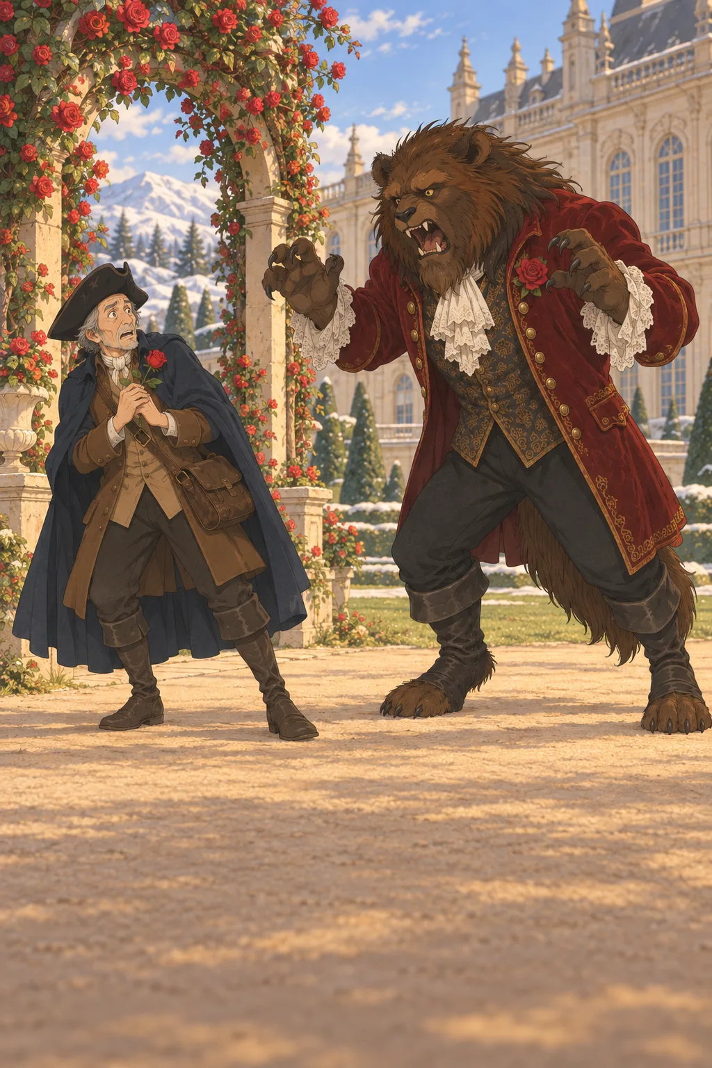 The Beast in the Garden illustration