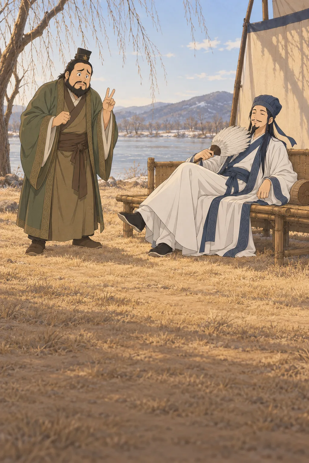 Two Lazy Days illustration