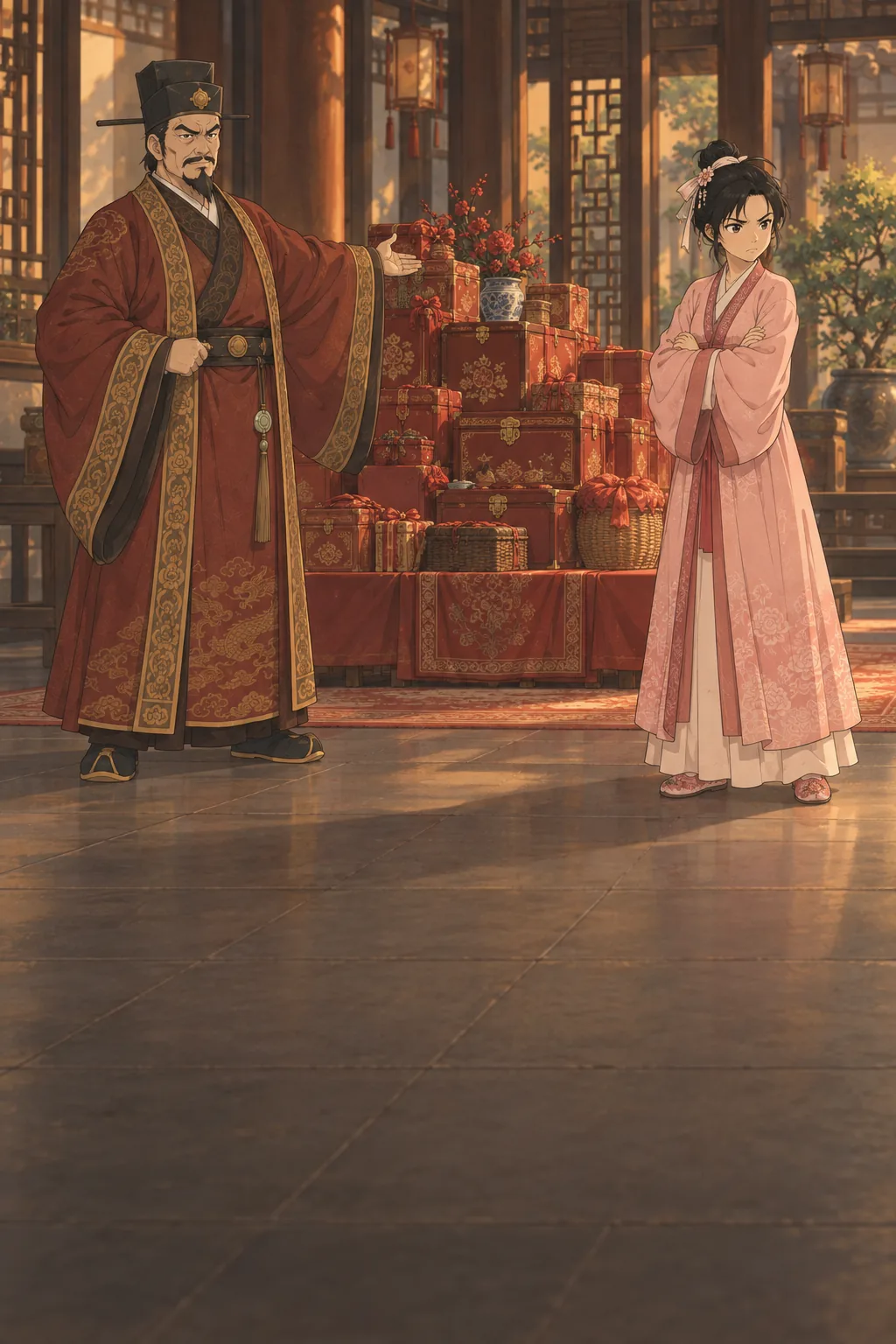 The Ma Family's Proposal illustration