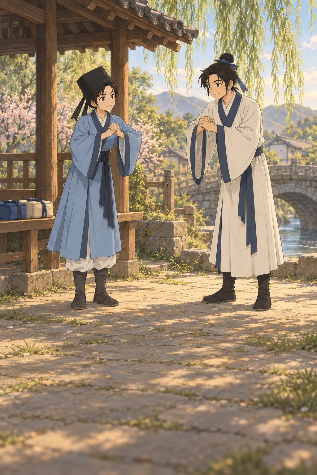 The Scholar in Disguise illustration