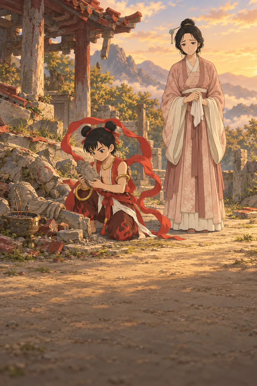 The Broken Temple illustration