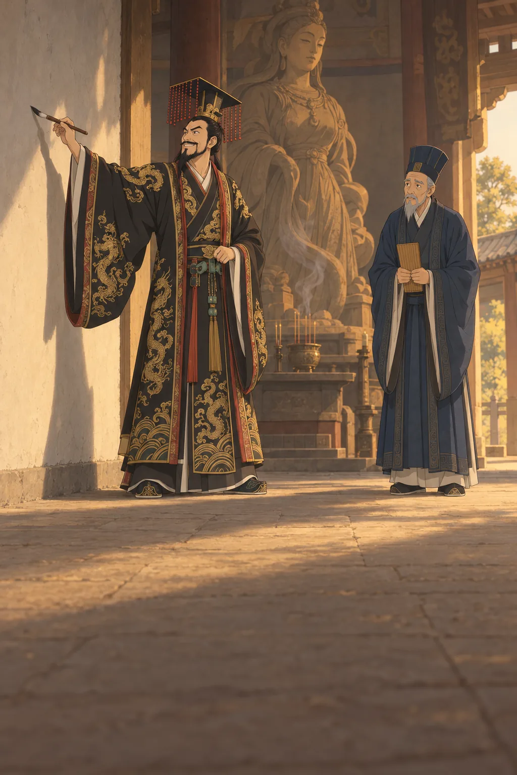 The Poem on the Wall illustration