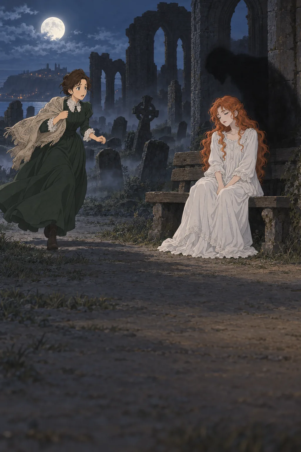 Lucy Grows Pale illustration