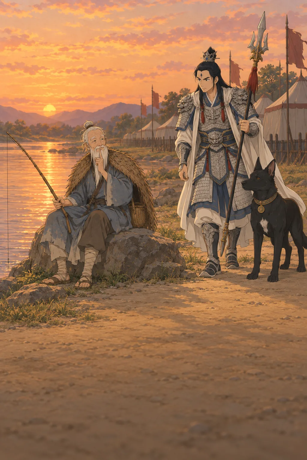 The Fisherman with No Hook illustration