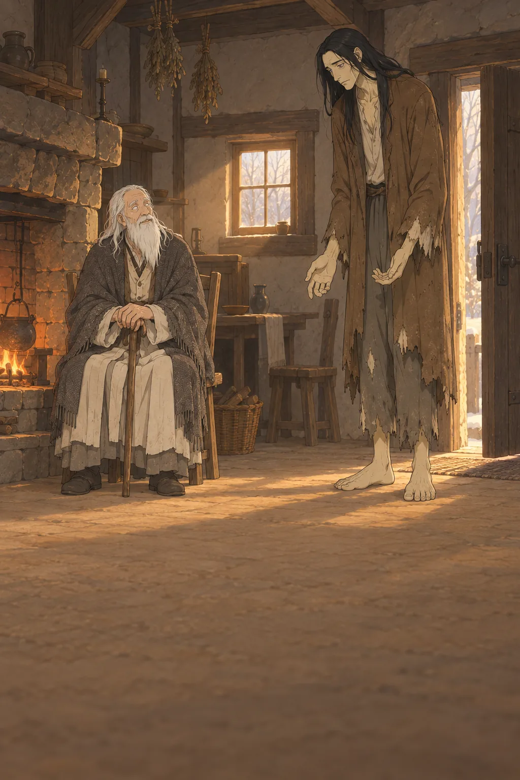 The Cottage Door illustration