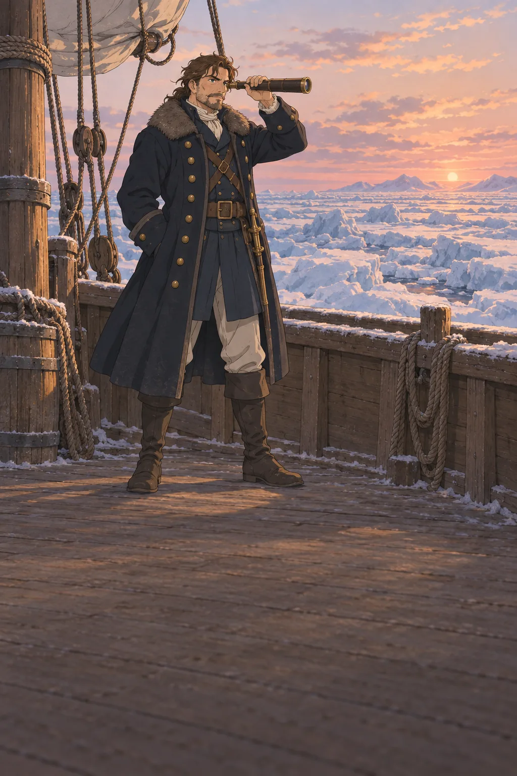 The Man on the Ice illustration