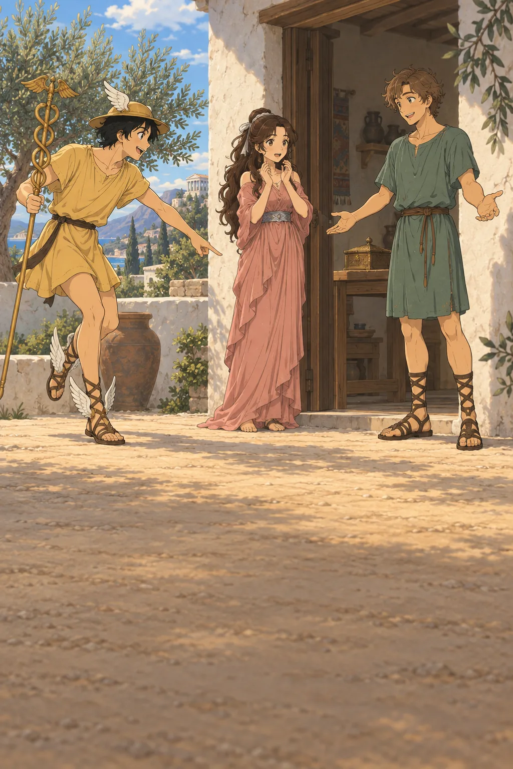 Pandora and the Box illustration