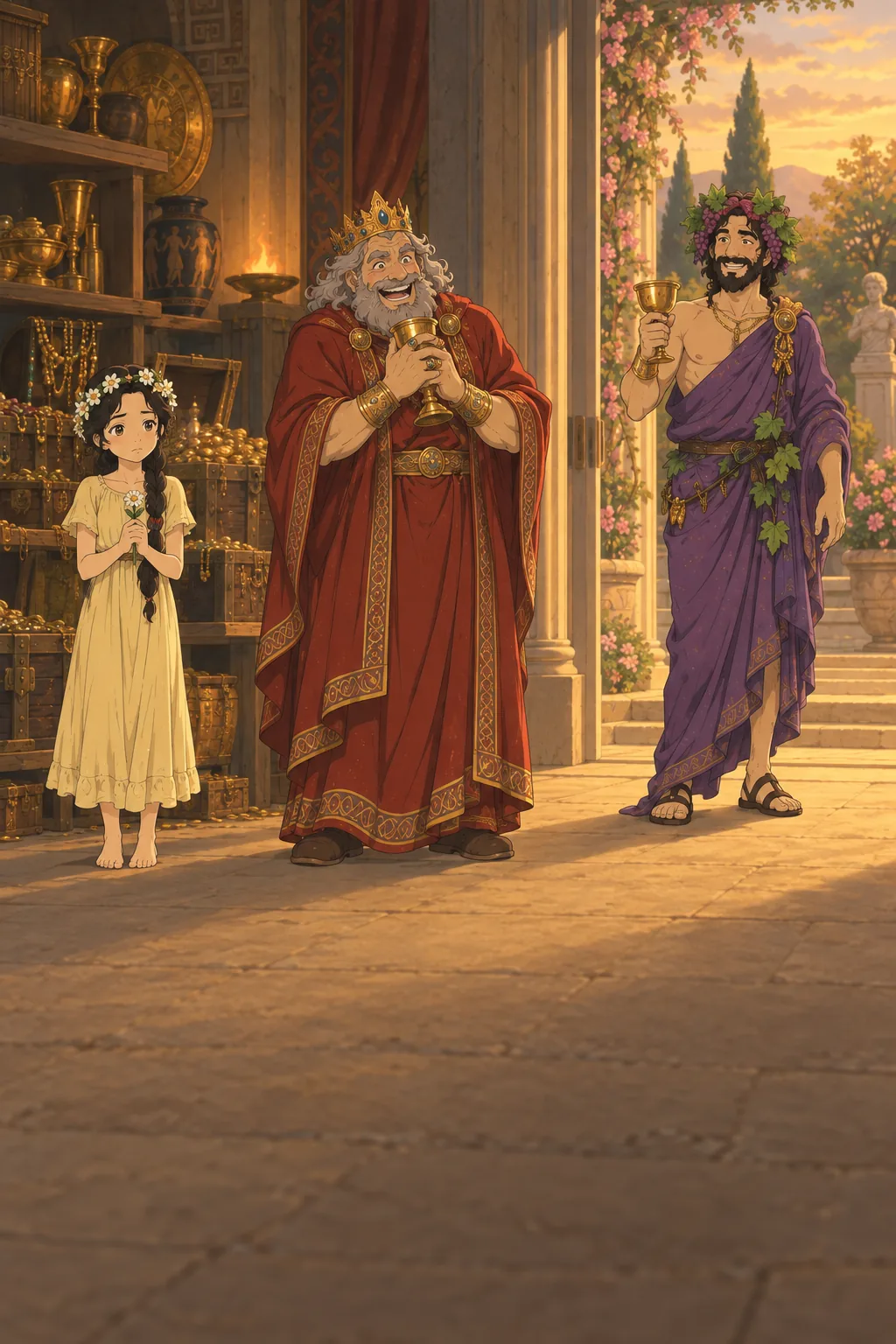 The Golden Touch illustration