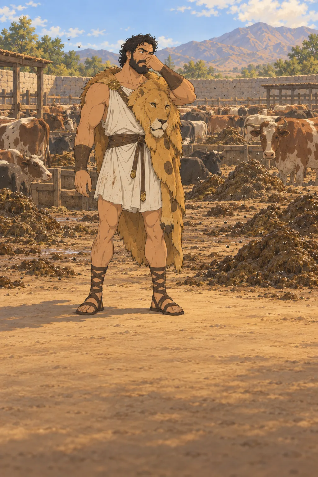 The Dirty Stables illustration